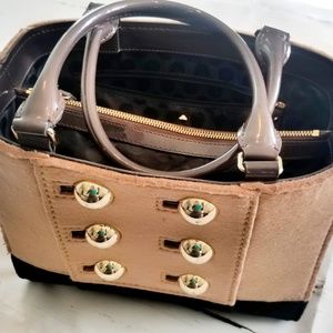 Kate Spade Beantown Quinn Felt Tote beige